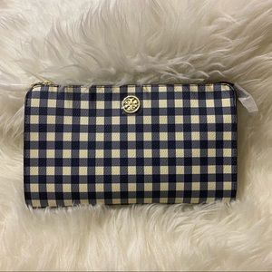 New Robinson Gingham Printed Crossbody Clutch